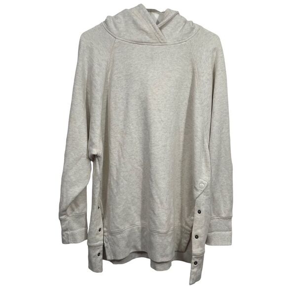 Aerie Cream Pullover Oversized Hoodie Sweatshirt - Picture 1 of 5